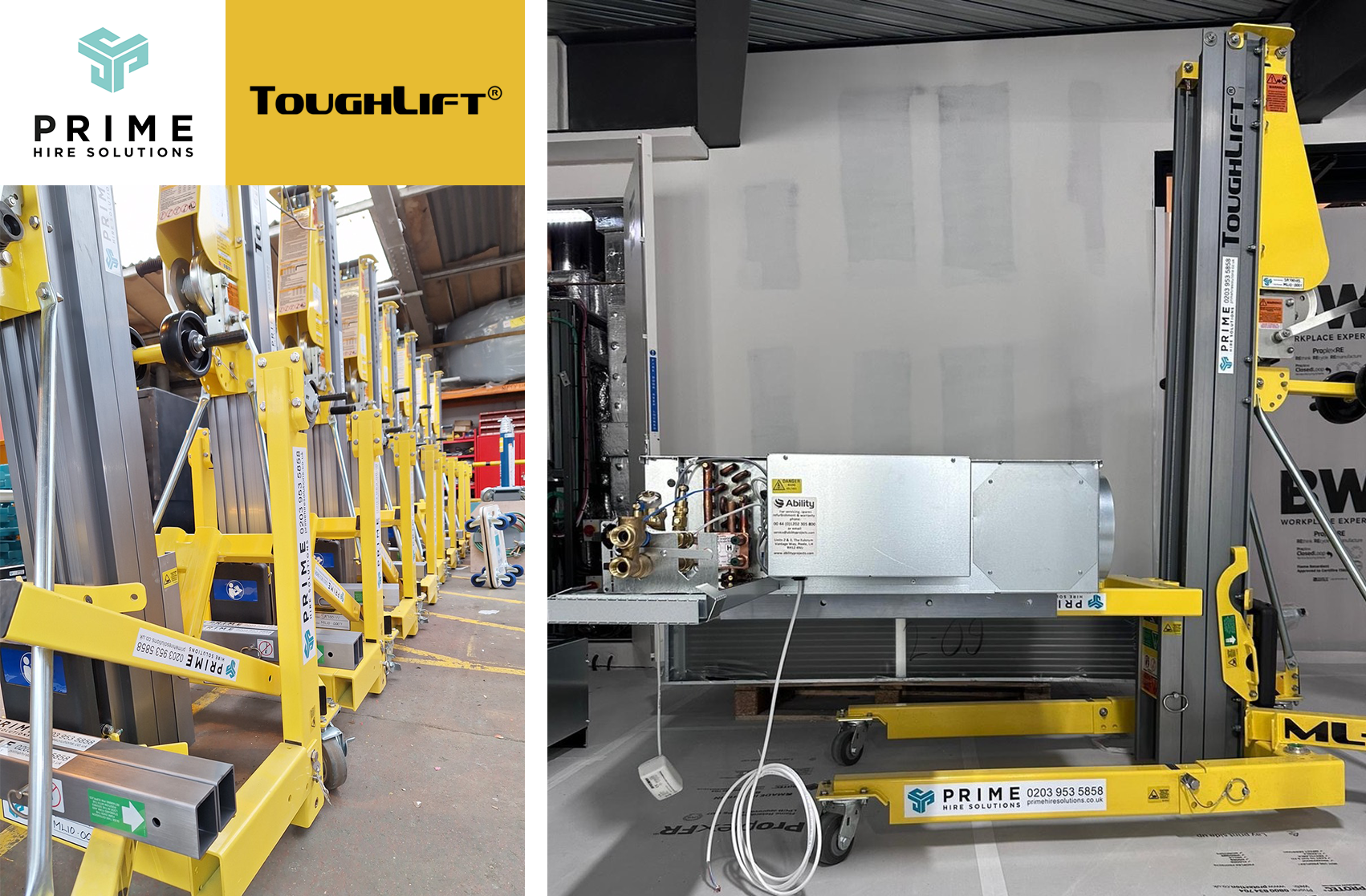 Start as you mean to go on – new rental specialist selects ToughLift quality